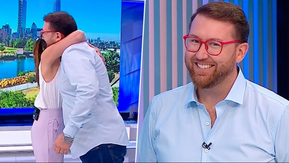 'El mejor reportero': Neme y Natasha reciben a Luis Ugalde con una cálida bienvenida en su regreso a Mega