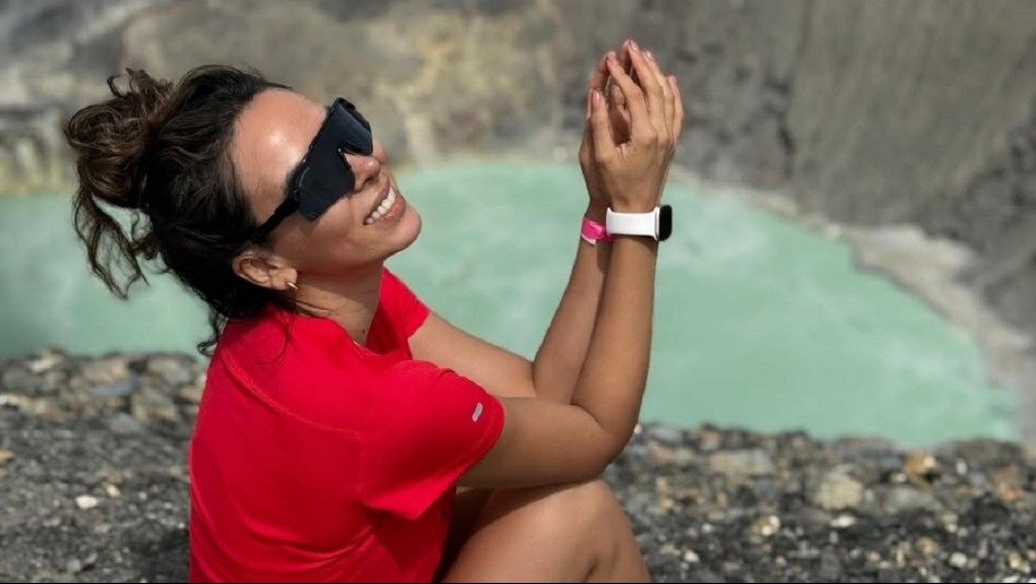 'El más alto de El Salvador': Jhendelyn Núñez sorprende al subir a un imponente volcán