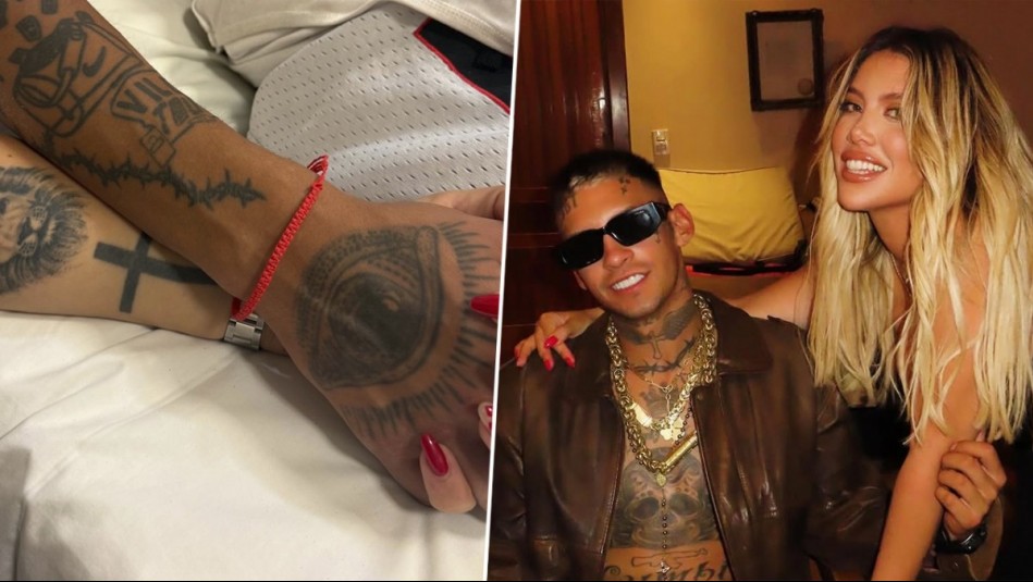 'Gracias por el amor y el cuidado': Wanda Nara muestra cómo quedó L-Gante tras sufrir accidente