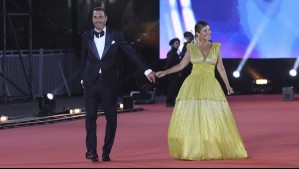 Así fue el paso de Francisca Merino y Andrea Marocchino en la Gala del Festival de Viña 2025