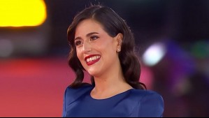 Macarena Ripamonti durante su paso por la Gala del Festival de Viña: 'Quiero que la gente se sienta bien'