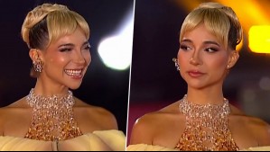 De vainilla a chocolate con un toque futurista: Princesa Alba deslumbró con vestido inspirado en los digüeñes