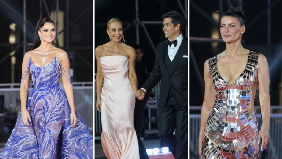 Estos fueron algunos de los mejores vestidos de la Gala del Festival de Viña 2025