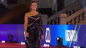 ¡Su primera vez! Laura de la Fuente cautivó con su look en la Gala del Festival de Viña del Mar 2025