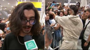 'Es un sueño absoluto': Morat llega a Chile y comparten con sus fans en el aeropuerto
