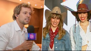 ¿Qué encontró? Joaquín Méndez ingresa al camarín de Ha*Ash a solo horas de su presentación en Viña 2025