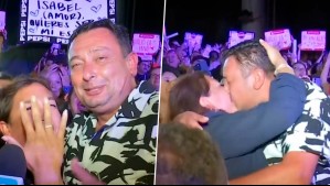 "Llevamos 17 años": Hombre le propuso matrimonio a su pareja en pleno show de Marc Anthony en el Festival
