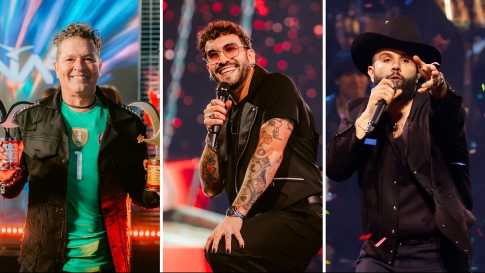 Carlos Vives, Edo Caroe y Carín León arrasaron en el Festival: Así fue la noche del miércoles de Viña 2025