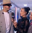 Las actrices y los integrantes de Morat terminaron conversando en el backstage.
