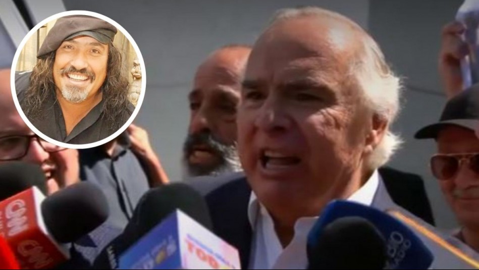 Entonó la emblemática canción 'Luna Llena': El homenaje de Andrés Chadwick en el funeral del Negro Piñera