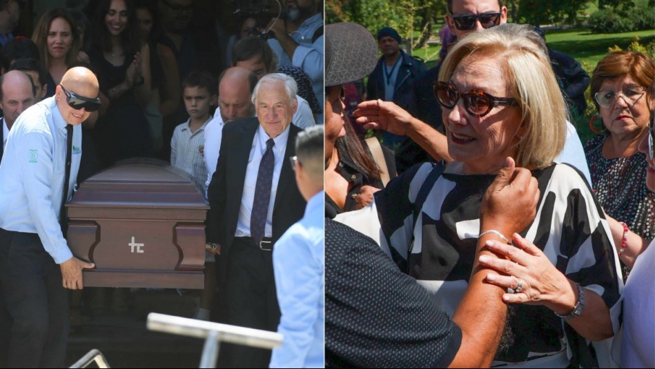 Con música y la presencia de Cecilia Morel: Así fue el emotivo funeral y último adiós del Negro Piñera