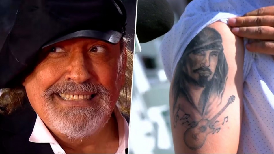 'Fue lo más lindo que le mostré': Familiar de Negro Piñera se tatuó su cara en el brazo y explicó las razones