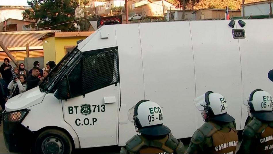 Desalojan toma Lajarilla en Viña del Mar tras rechazo de solicitud de suspensión presentada por familias