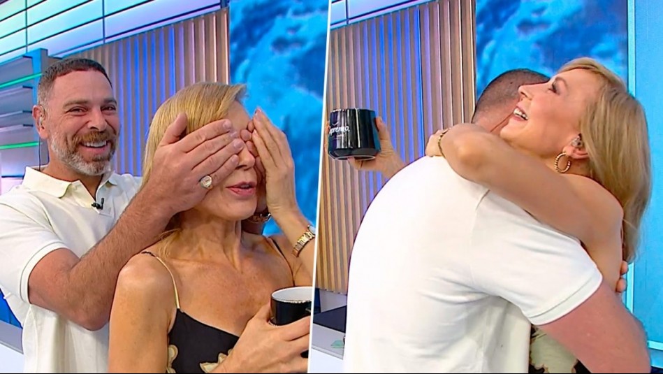 Neme se quedó dormido: Así fue su llegada a Mucho Gusto con especial sorpresa a Karen Doggenweiler