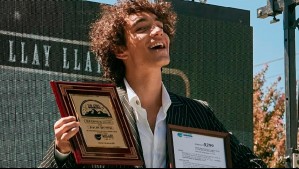 "El camino no fue fácil": La emoción de Jorge López al ser reconocido como hijo ilustre de Llay-Llay