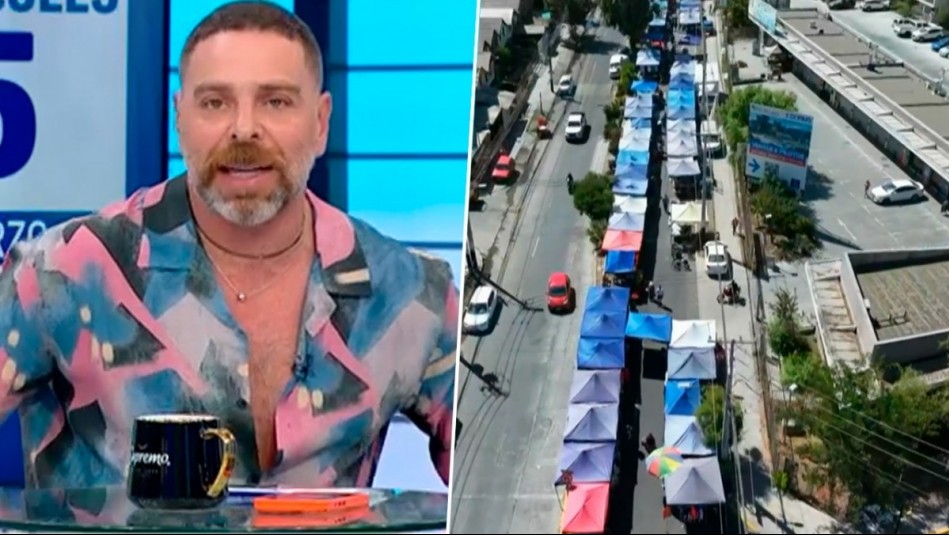 '¡Hay que acatar!': Neme pierde la paciencia y emplaza a 'coleros' de feria de Maipú que se niegan a desalojo