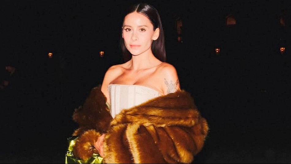 Se lució en la pasarela: Cami Gallardo reaparece en elegante desfile de modas internacional