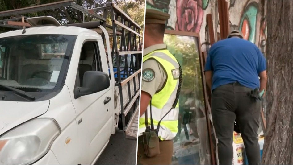 Camioneta circulaba con prohibición y con más de 60 multas: Conductor tenía licencia retenida y parte vencido