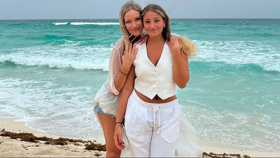 'Como dos gotas de agua': Marcela Vacarezza comparte fotos con Florencia Araneda y redes explotan por parecido