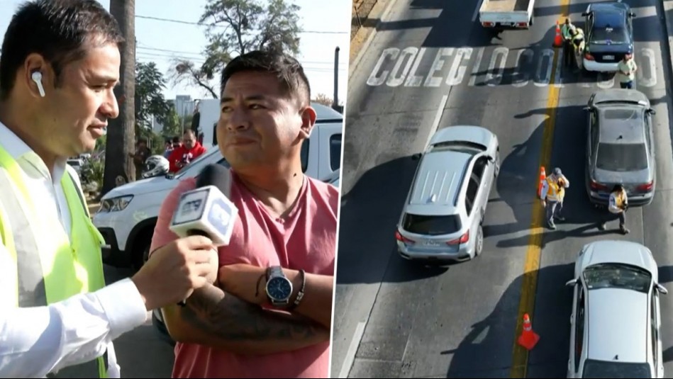 Conductor intentó evadir fiscalización en La Reina: Vehículo circulaba con 200 multas sin pagar