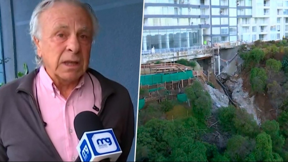 'Hace tres semanas nadie trabaja': Residentes de edificio acusan abandono de obras en socavón en Reñaca