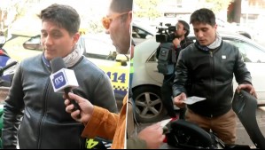 "Mandé un mail que se suspende la clase": Profesor sufre retiro de su moto por no tener patente a la vista