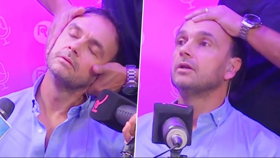 'Quedé bien po', siento alivio': Rodrigo Sepúlveda disfrutó terapia quiropráctica en vivo en La Hora de Jugar