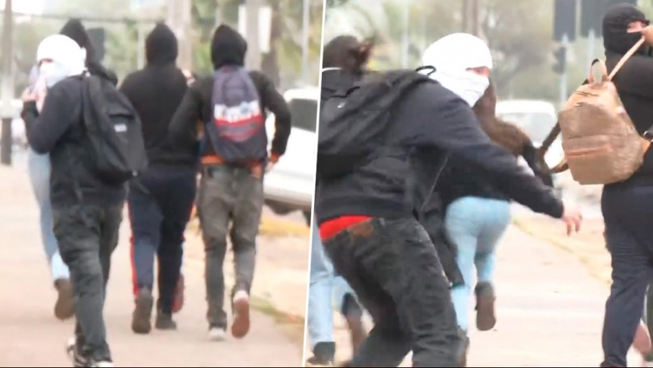 Equipo de Mucho Gusto sufre ataque de encapuchados en medio de despacho al exterior del Estadio Monumental