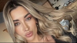 De rosa y con tigres por todos lados: El look que eligió Camila Andrade para el matrimonio de su mejor amiga