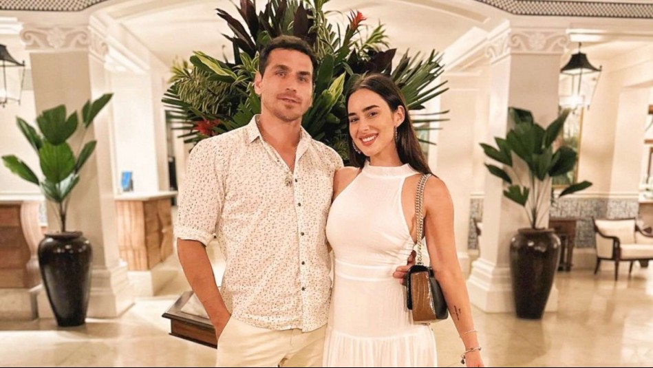 'Mis tres amores': La tierna fotografía familiar de Pangal Andrade junto a Melina Noto y su perrito Bagual