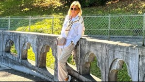 El mejor "accesorio" de Raquel Argandoña: Un look que combina el camel y el beige para un otoño sofisticado