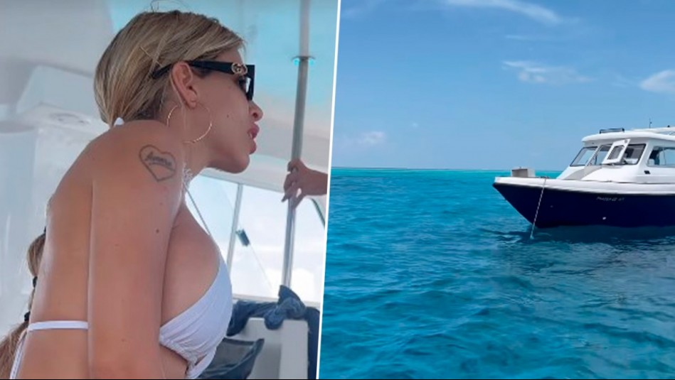 'Estaba acojonada': El inesperado encuentro de Oriana Marzoli con tiburones en un pequeño país de Asia