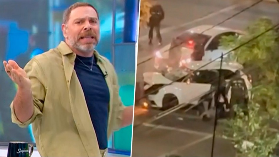 '¡Es una huev...!': Furiosa reacción de Neme por extranjero con orden de expulsión detenido tras persecución