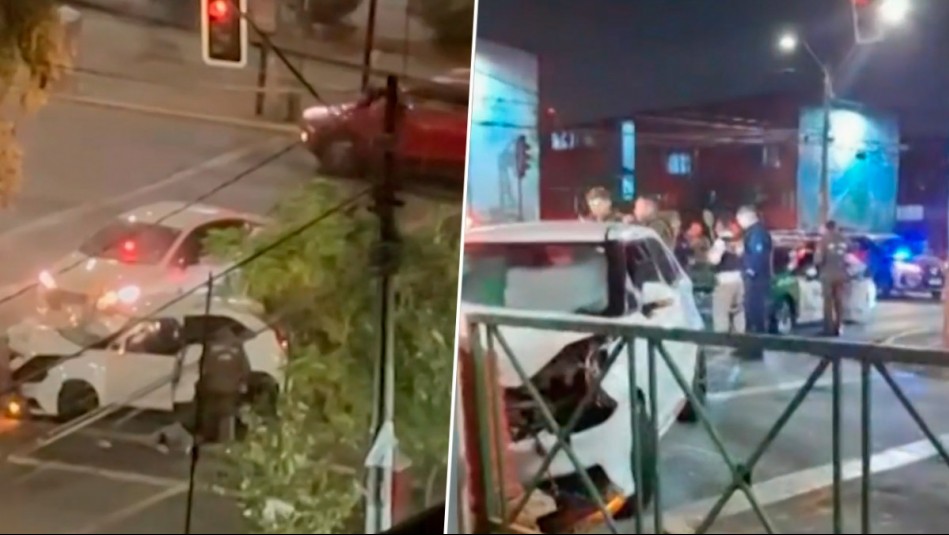 Tres detenidos y cuatro carabineros lesionados tras persecución en San Miguel: Uno tenía orden de expulsión