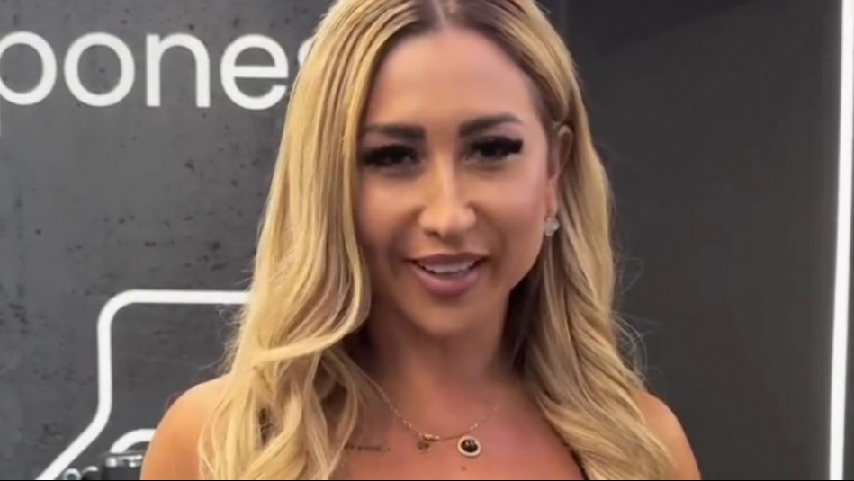 Con su melena más rubia: Nicole Moreno triunfa en evento con clásico minivestido negro y cinturón Gucci