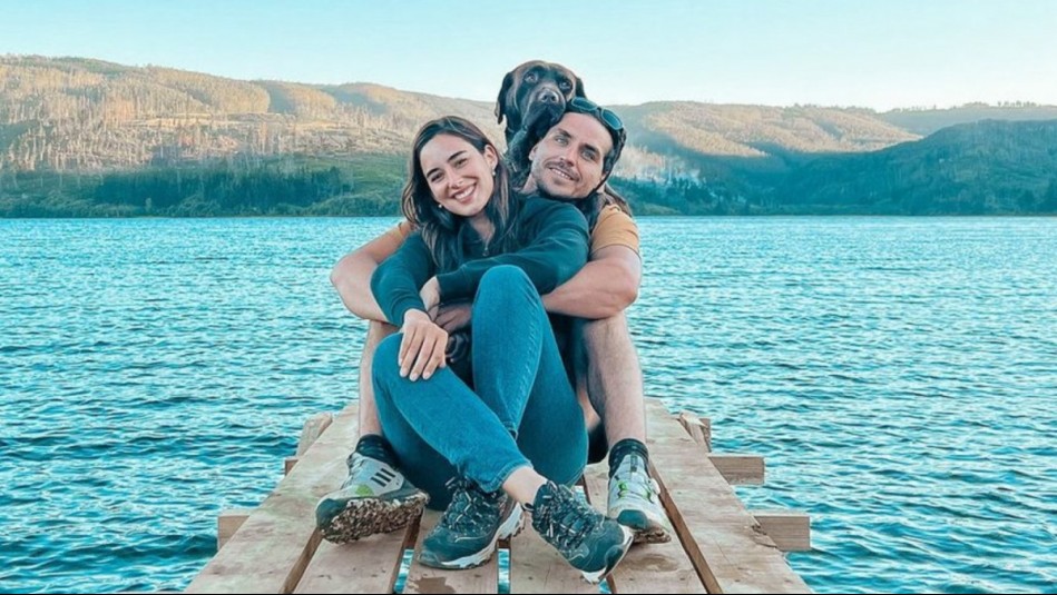 Melina Noto y Pangal Andrade disfrutan de un lindo paseo mañanero en compañía de sus mascotas