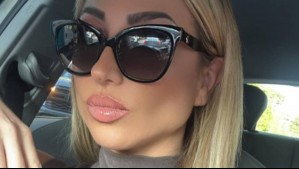 Una idea glamorosa para ir al gym en días fríos: Nicole Moreno combina sobretodo blanco con cartera YSL