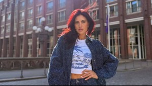 Karen Paola deslumbra en Alemania con un vibrante conjunto sastre en amarillo