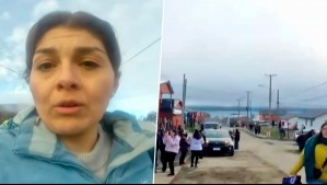 "Fue horrible": Vecina de Puerto Williams detalla evacuación por tsunami tras fuerte terremoto en sur de Chile