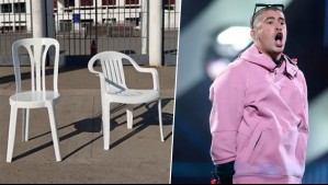 ¿Bad Bunny en Chile?: Sillas frente al Estadio Nacional desatan rumores de su regreso a nuestro país