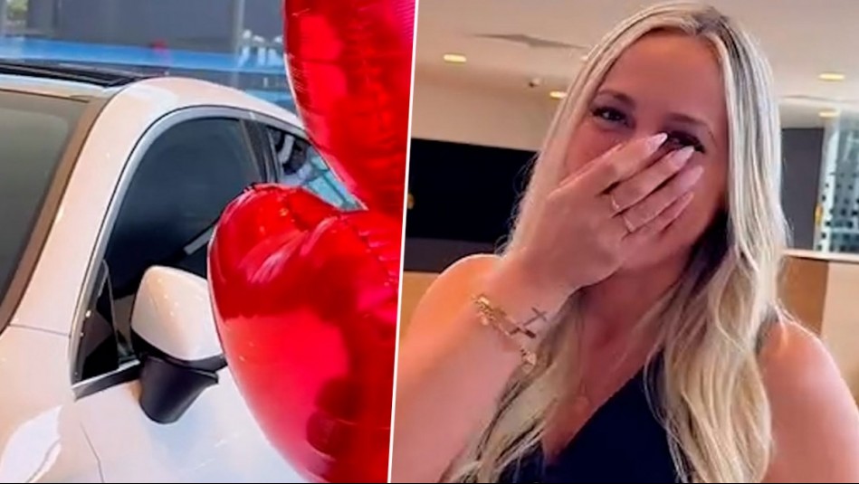 'Gracias por tratarme como reina': Nano Calderón le regala lujoso auto a su novia por su cumpleaños