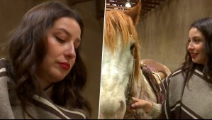 Cote Quintanilla se emocionó hasta las lágrimas al superar miedo a los caballos tras accidente en De Paseo