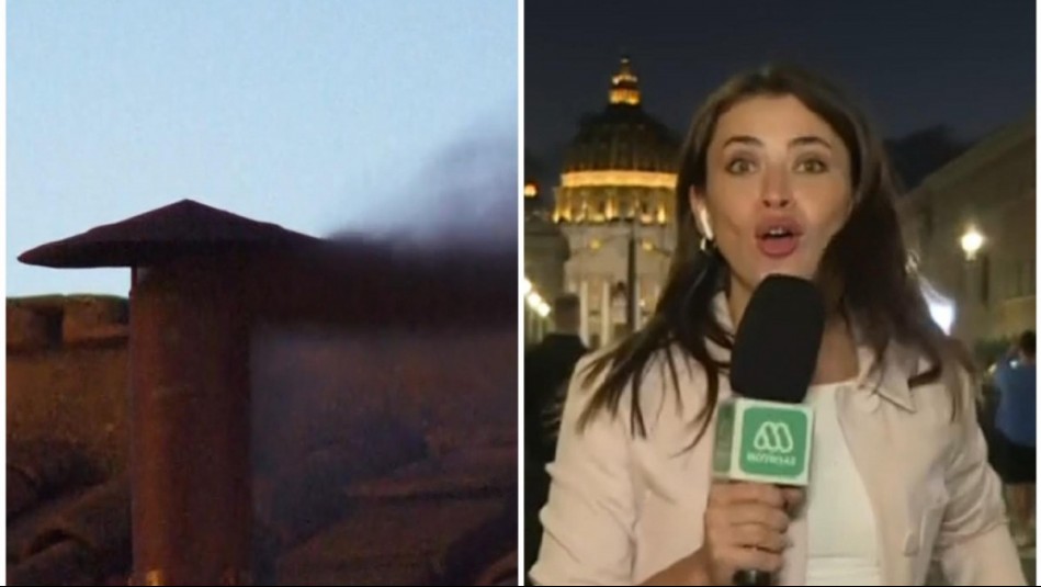 Humo negro en la Capilla Sixtina: Así fue la primera fumata del cónclave para elegir al nuevo papa