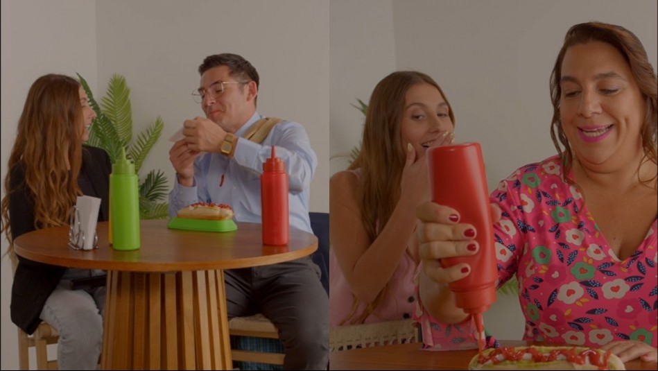 'Completo Desafío': Ariel puso a prueba a rostros de Mega para demostrar la eficacia del detergente