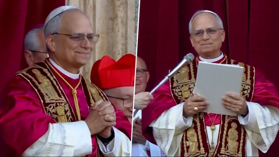 Se emocionó y habló en español: Así fue el primer discurso del Papa León XIV ante la Plaza de San Pedro