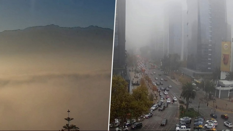 Densa niebla sorprendió a los santiaguinos esta mañana: ¿Cómo se explica este fenómeno?
