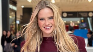 Inna Moll saca su lado más coqueto con un vestido cut-out en suave verde pistacho