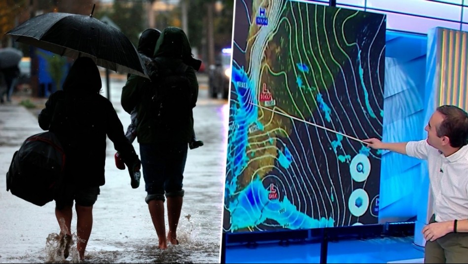 Sistema frontal con río atmosférico categoría 5 llega a Chile: ¿Qué regiones serán afectadas?