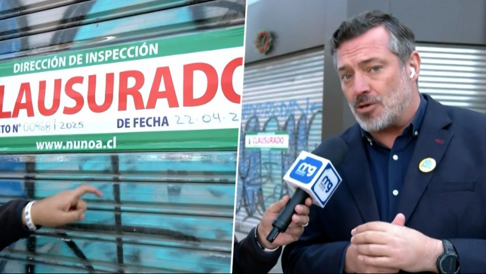 ¿Por qué se han clausurado malls chinos en Ñuñoa? Alcalde Sichel explica la situación