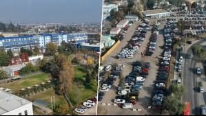 El gran problema vehicular del Hospital Sótero del Río: Hasta 80 minutos de espera para estacionar El gran problema vehicular del Hospital Sótero del Río: Hasta 80 minutos de espera para estacionar